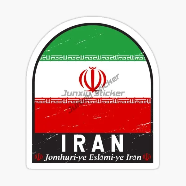 

IRAN National Flag Car Sticker Car Window Decals Decorative Accessories