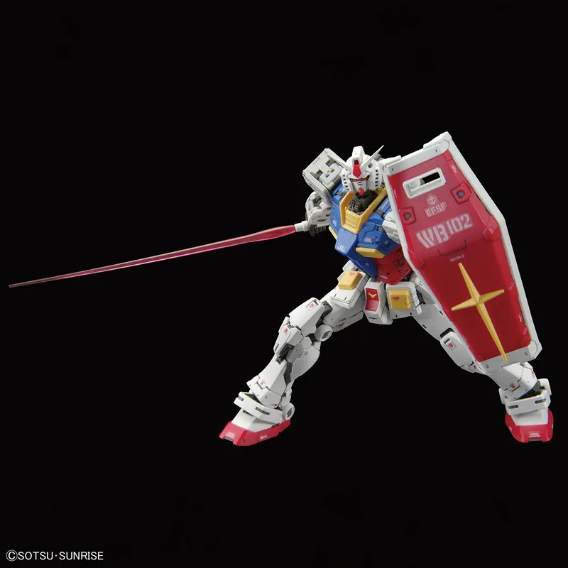 Spot BANDAI Rg 1/144 Rx-78-2 Gundam Yuanzu Rgu Ver 2.0 Zusammengebautes Modell