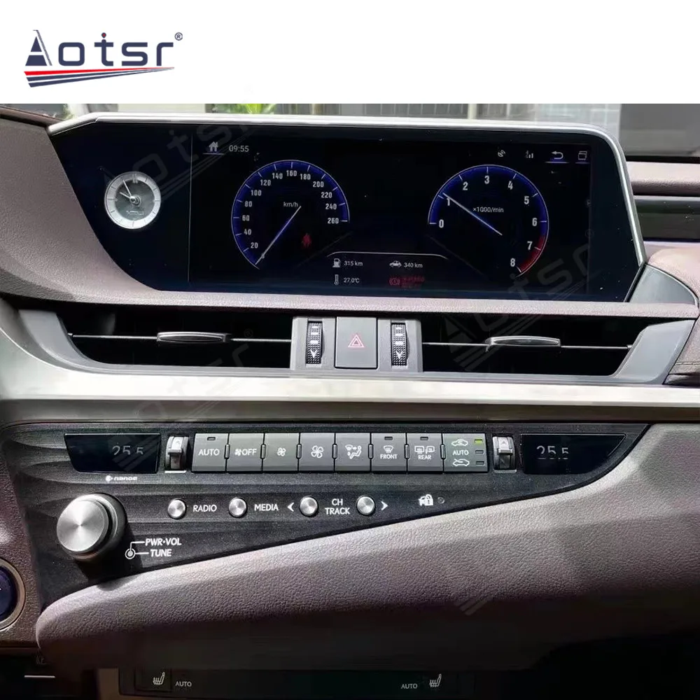 12.3 ‘’ Carplay Android 13 For Lexus ES 2008-2020 GPS Navigation Car Radio Touch Screen Multimedia Auto Stereo car accessories
