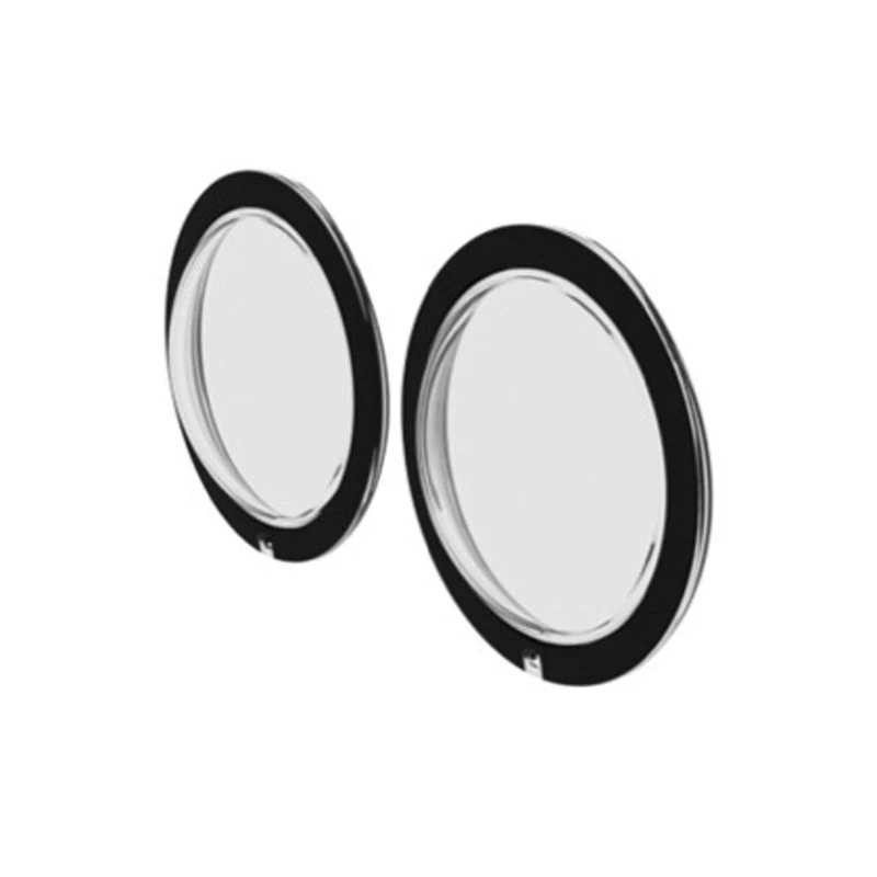 2Pcs Anti-Reflection Lens Protective Guards High Tansmittance Cover For Insta360 One X 2 X2 Action Camera