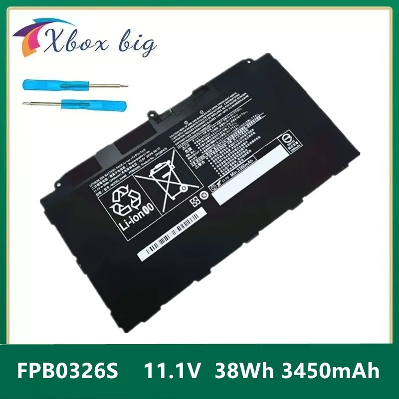 Batería de 11.1V 38Wh 3420mAh modelo FPB0326S FPB0349S FPCBP479 para laptop Fujitsu Stylistic Q616 Q665 Q738 Q739