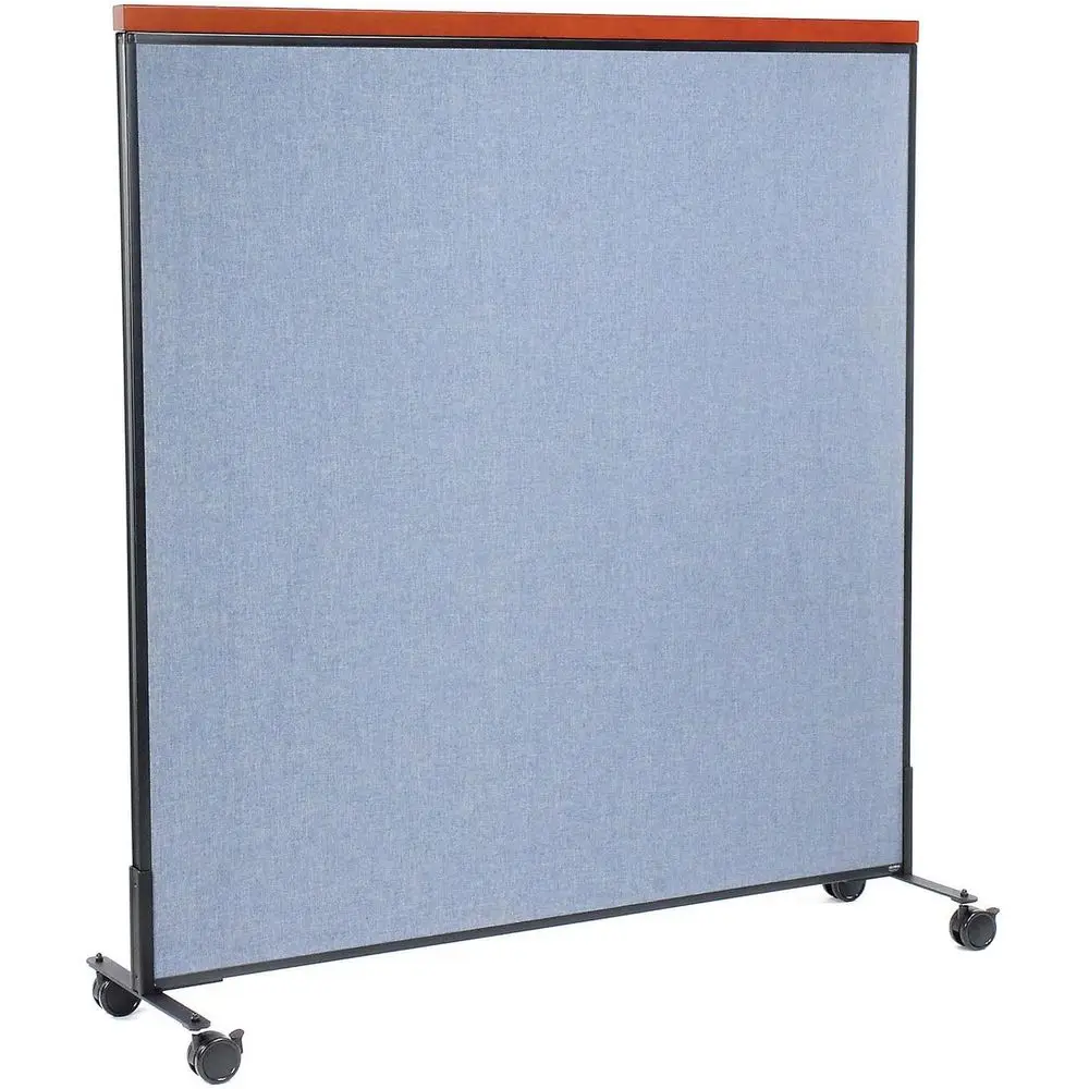 

Синяя перегородка для мобильного офиса, ширина 60,25 x высота 64,5, роскошный дизайн