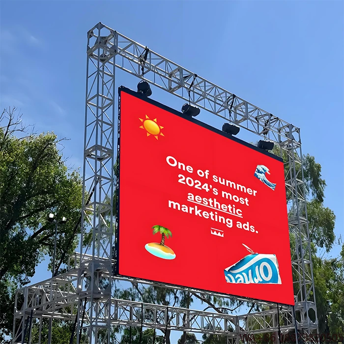 

Светодиодный IP65 водонепроницаемый литой алюминиевый наружный дисплей P2.604 P2.976 для аренды выставок цифровой рекламный щит