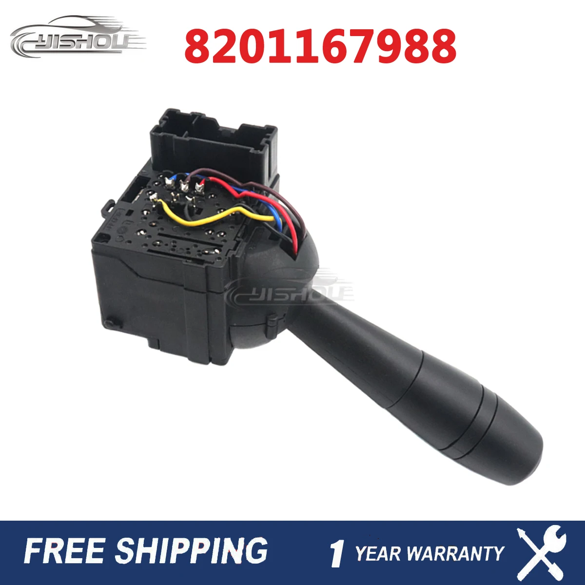 

8201167988 Car Left Turn Signal Horn Control For Dacia Dokker Duster Lodgy Logan Sandero 681726046R 255405056R 255400337R 251682