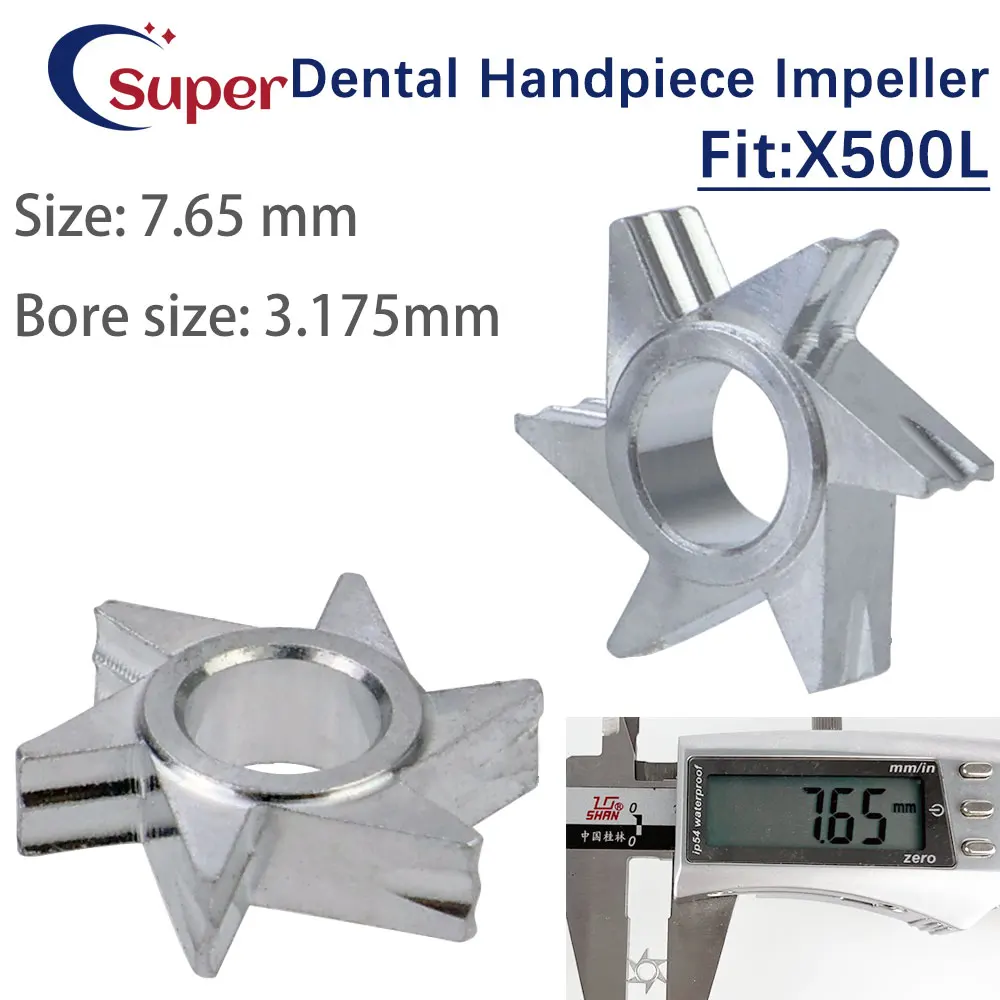 Dental High Speed Handpiece Impeller for N*K  X500L Dental Handpiece Impeller Dentist Spare Parts Instrument