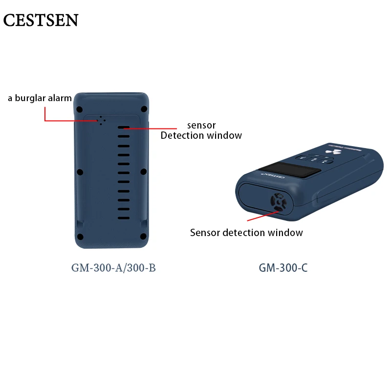 Radioaktywny detektor promieniowania dozymetru alfa, beta, gamma i rentgenowskiego z serii GM300C/GM-300B/GM300C