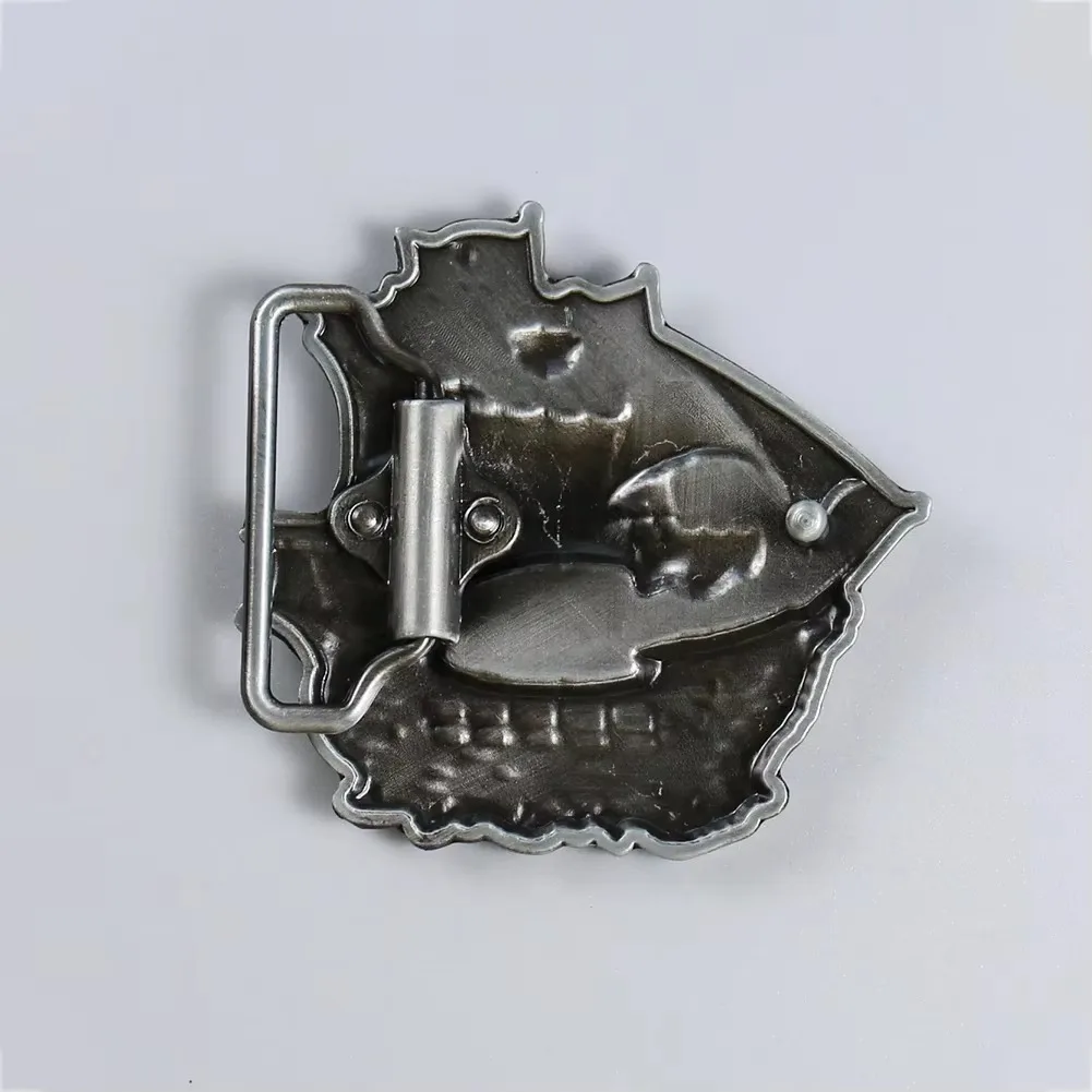 Metal Alloy 3D Voyager Sailboat Pirate Ship Belt Buckle Men's Apparel Accessories Finished Buckle Jeans Decoration for Gift - Image 2