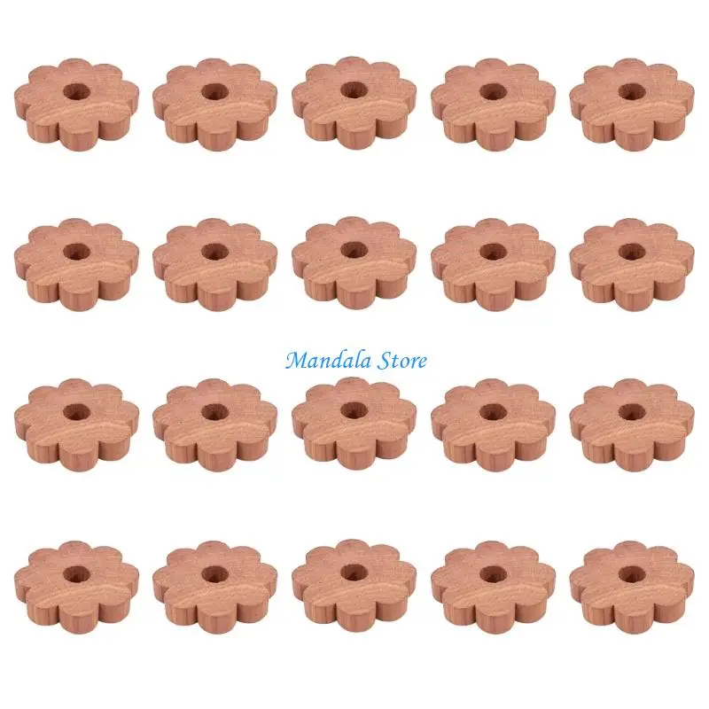 U2JC Decorative Cedar Pieces with Scent Benefits Enhancing Home Decors