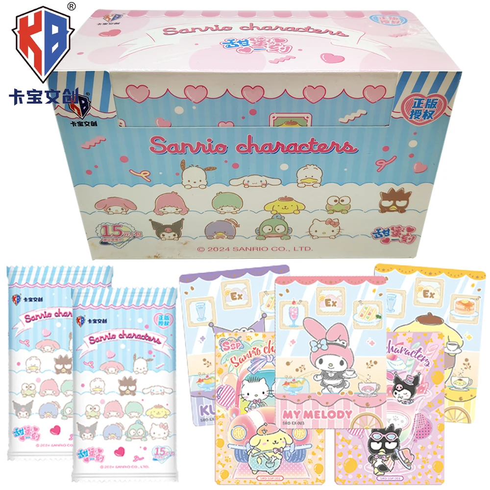 

Новая оригинальная коллекционная карта Kabao Sanrio, любимое исцеление фанатов, аниме-звезда, моя мелодия, изысканная хрустальная карта, семейные настольные игрушки