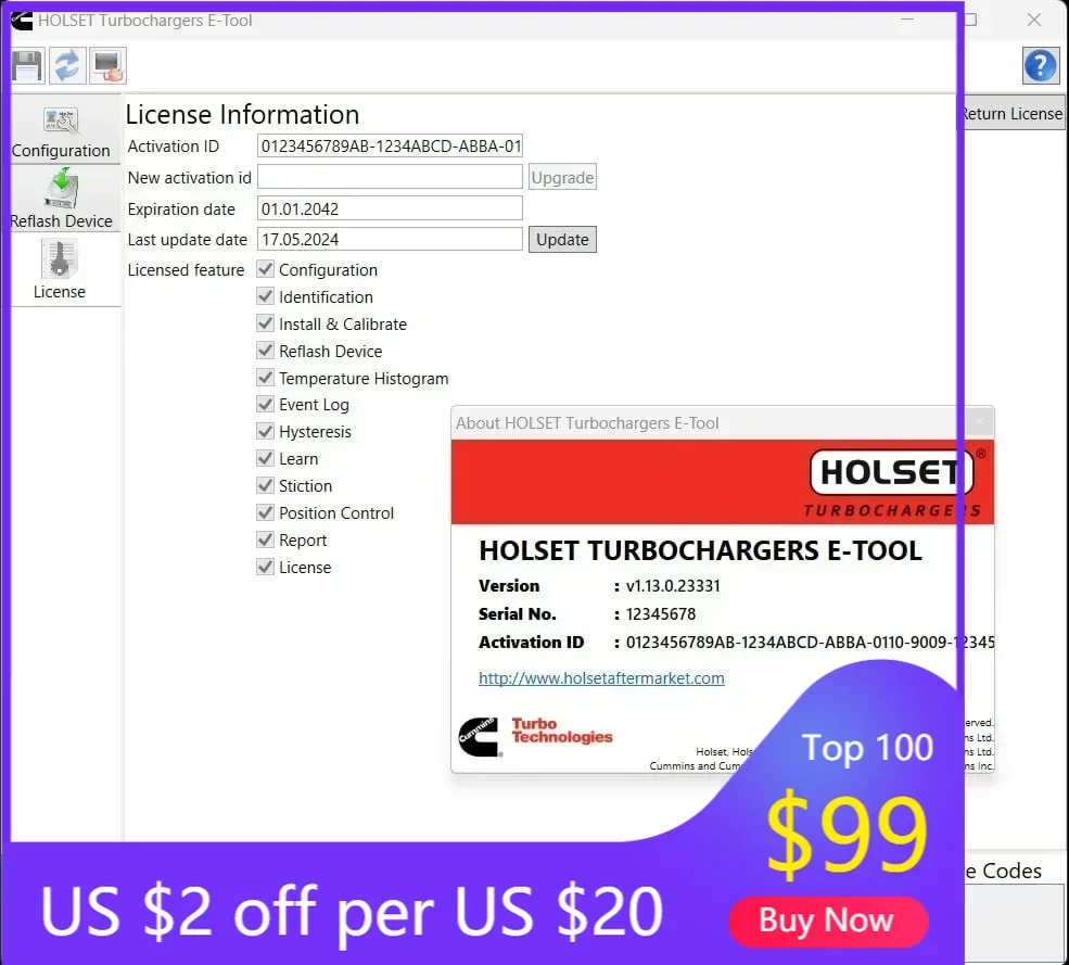 

AutoDVD2 Holset E-Tool v1.14+Keygen