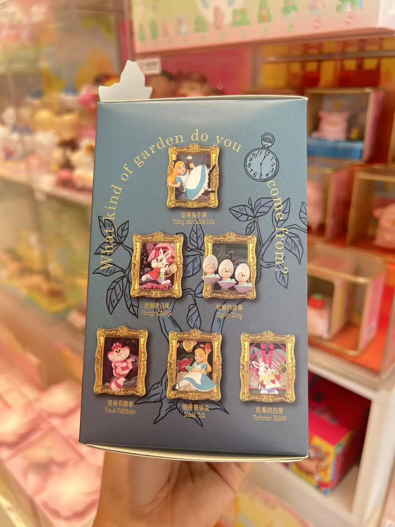 مجموعة ألوان مغناطيسية ثلاثية الأبعاد من Alice In Wonderland Art Gallery، ديكور رف قابل للجمع للمعجبين والفنانين