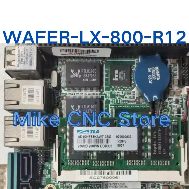 WAFER-LX-800-R12 industrial control motherboard Ver.1.2, 3.5-inch, dual network port, fast shipping test OK, second-hand