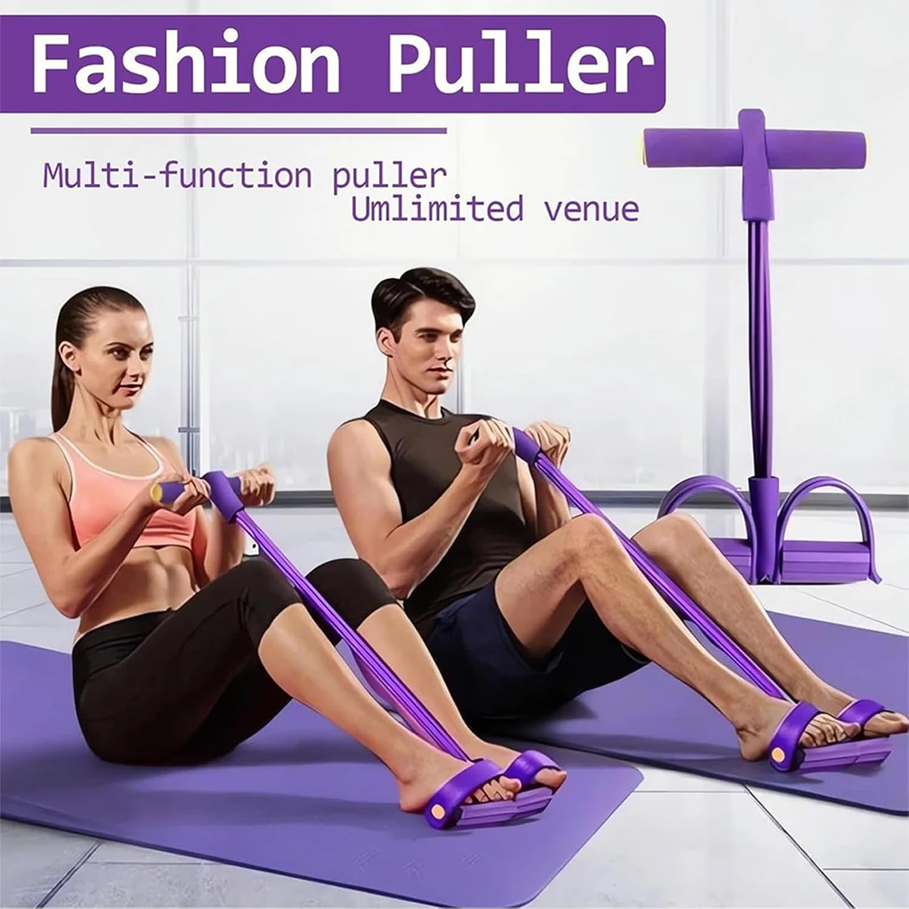 Pedal Resistance Bands with Ha - Pilates Yoga Reformer ulasan dan harga