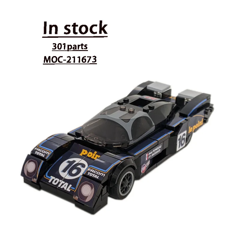 

MOC-211673New ClassicM379BSports Car Racing Building Blocks Model301partsMOC Creative Boy Kids Birthday Building Blocks Toy Gift