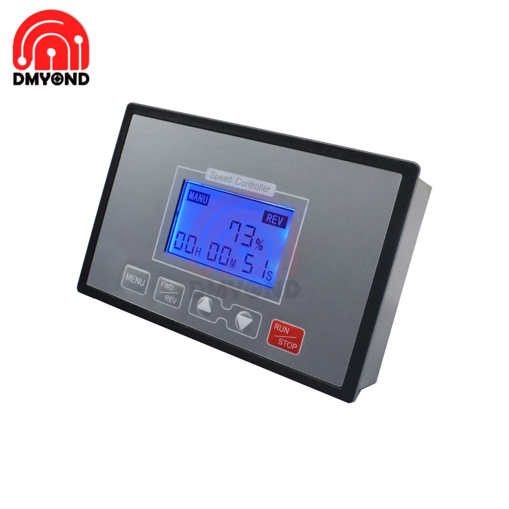 Imagem -03 - Lcd Inteligente Display Digital Controle Remoto sem Fio Controlador de Velocidade do Motor dc Pwm Adjustable 100 Ajustável 12v 24v 36v 48v dc 1055v 60a