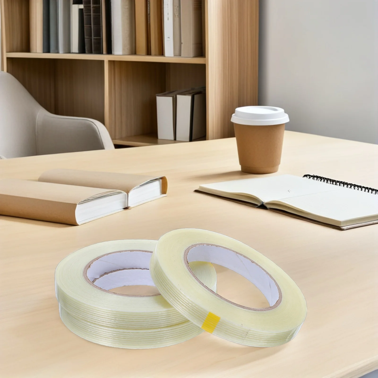 

3 шт., армированная стекловолокном лента, высокопрочный клей, герметичная картонная упаковка, стеклянная ткань промышленного класса