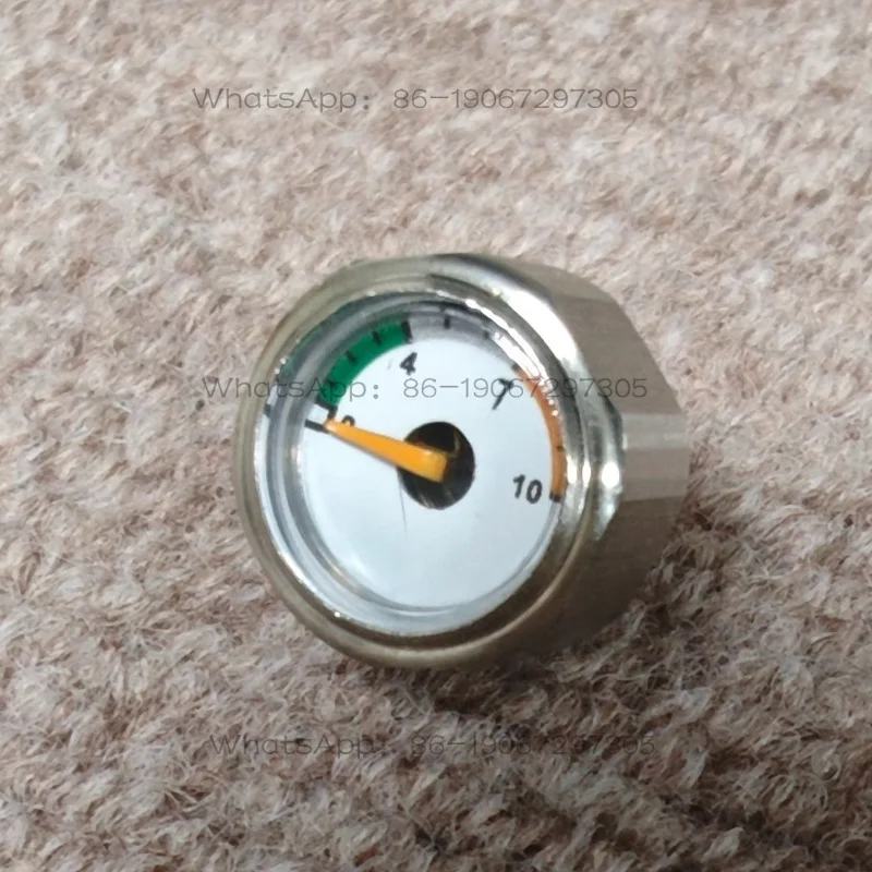 304 Stainless Steel Damping Pressure Gauge, Pneumatic Coffee Machine 1 Minute Mini 25mm