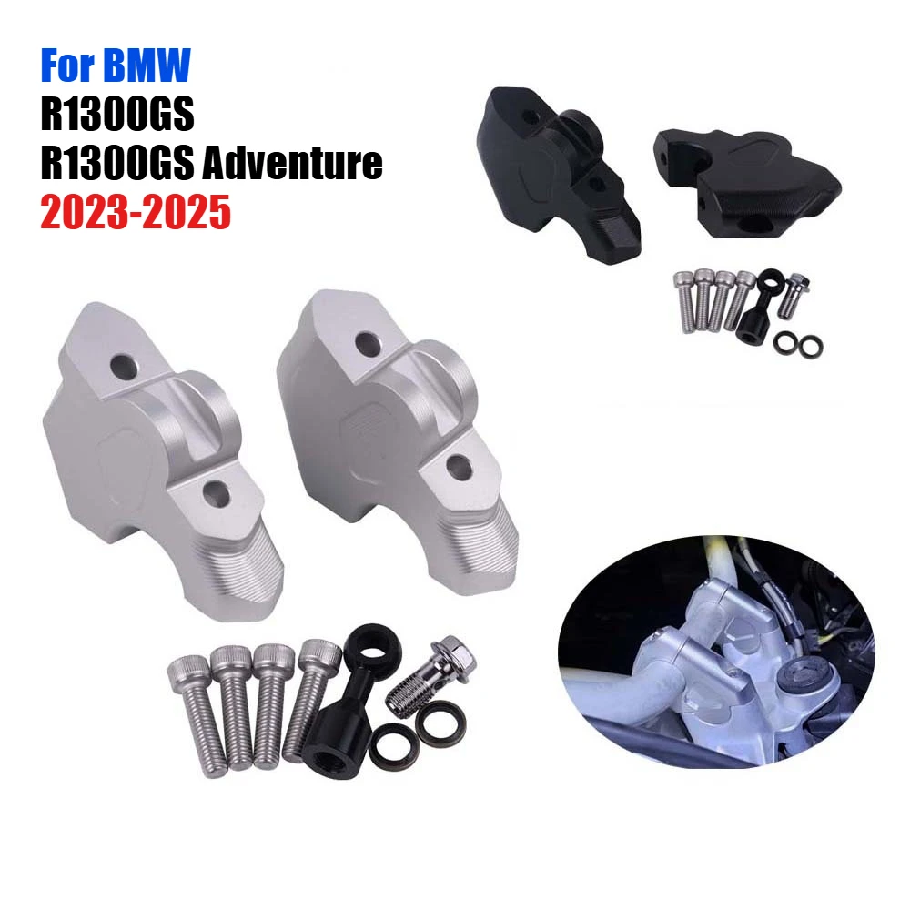 Para BMW R1300GS ADV R 1300 GS R1300 GS R 1300GS Adventure 2024-Accesorios de montaje de abrazadera de elevación de manillar de motocicleta