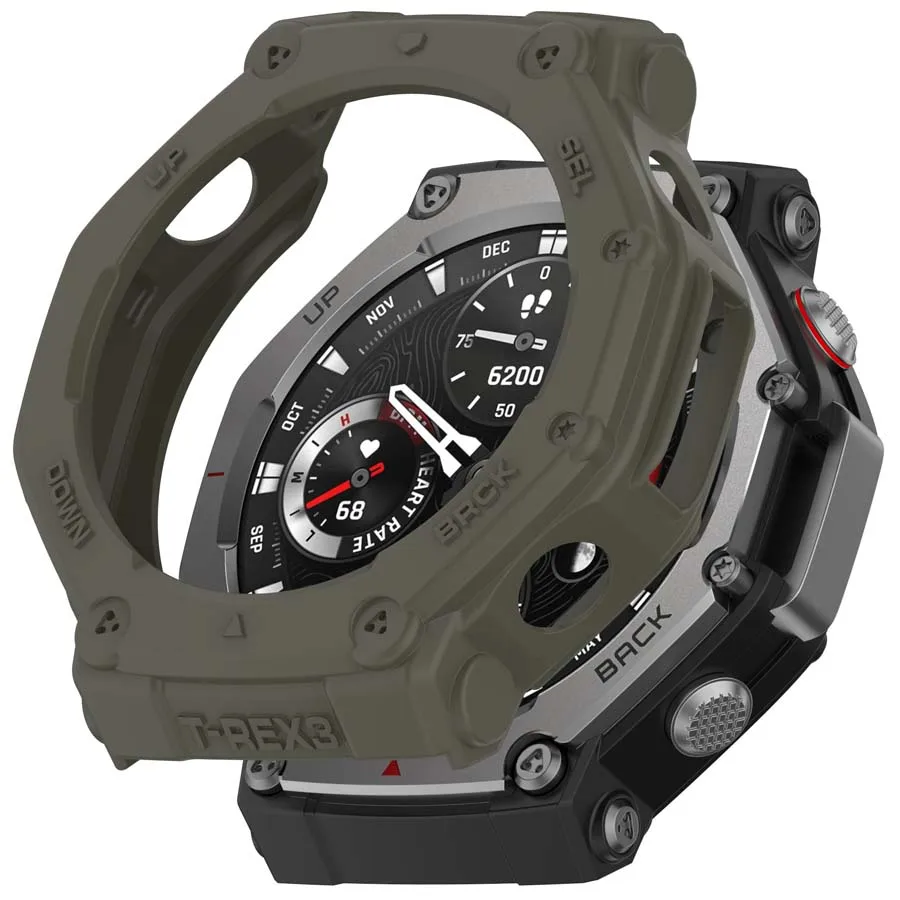 Watch Case Cover For Amazfit T REX 3 Bumper TPU Protective Shell Frame For Huami Amazfit T-Rex 3 Protector Case Accessoies - Image 6