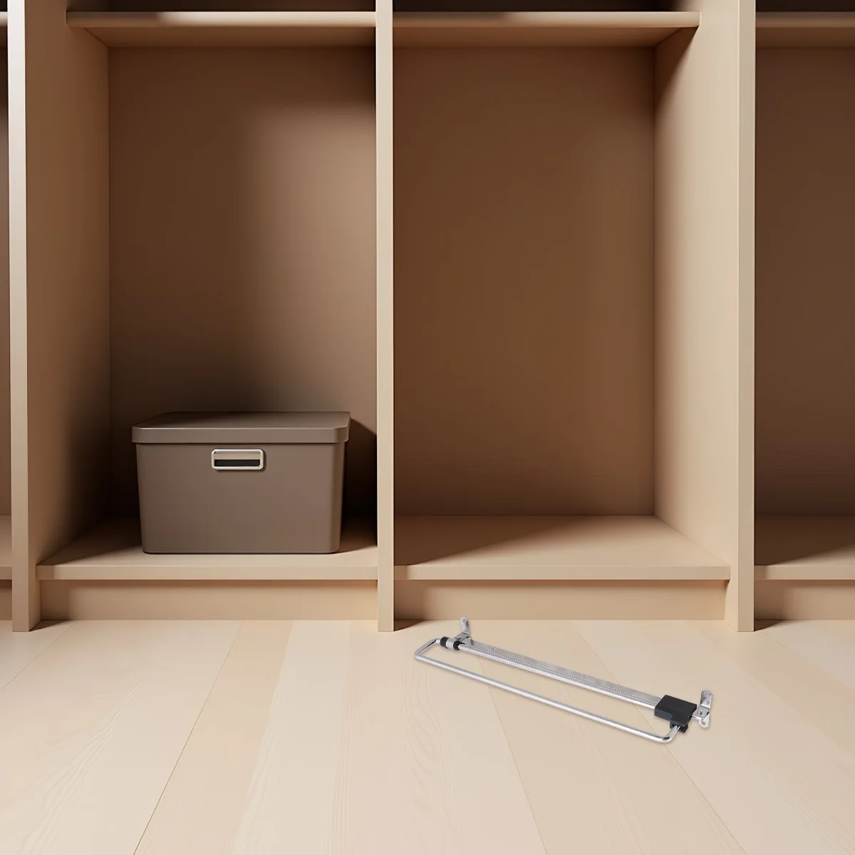 

250Mm Retractable Clothes Hanger Stainless Steel Closet Rod No Edge For Pants Scarves Skirts Towel Rack Wardrobe Storage Silver