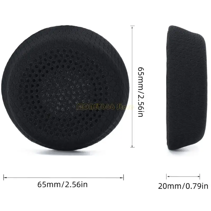 وسائد أذن بديلة F62C لسماعات المنطقة السلكية مناسبة بشكل مريح لمكتب الألعاب #6