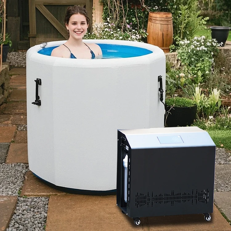 

Коммерческая машина для ледяной бани, компрессорный насос, основные компоненты, охладитель воды для холодного погружения, спортивная система охлаждения ледяной ванны