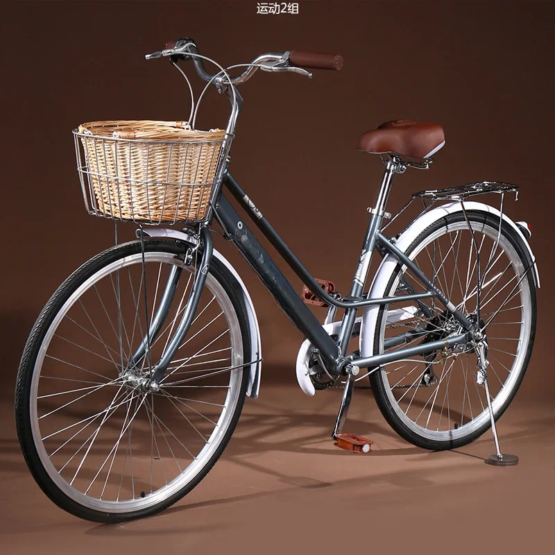 

brand female aluminum alloy bicycle 24 inch 26 commuting lightweight female college student male Highway adult