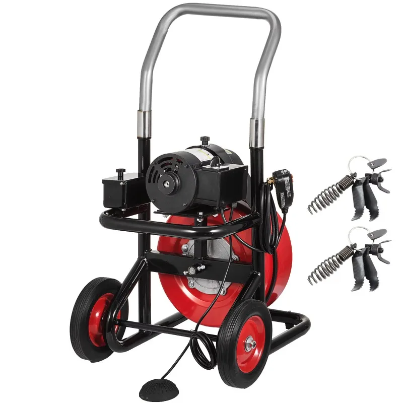 High Pressure Water Jetting Pipe Cleaning Machine Washer and Drain Sewer Cleaning Equipment