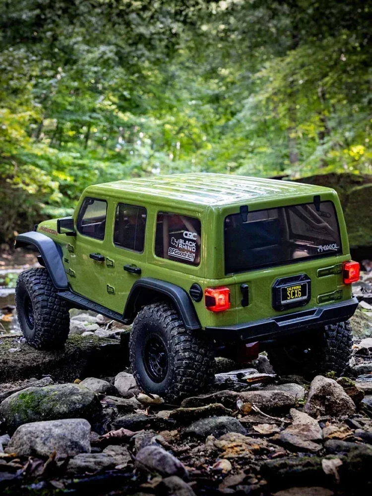 New 1/6 Climbing Vehicle Scx6 Jlu Rc Remote Control Vehicle Model Electric Vehicle Simulation Off Road Vehicle Toy