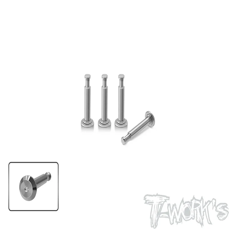 Original T works TP-159 64 Titanium Lower Shock Pins ( For Team Associated RC8 RC8 B4 ) 4pcs.ssional Rc part