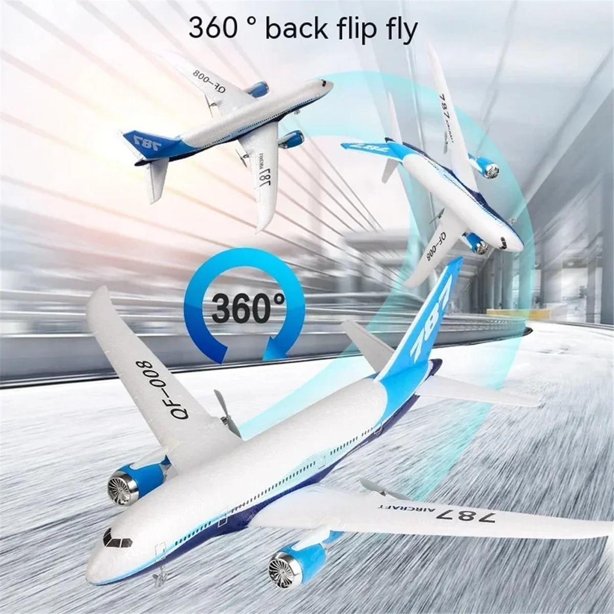 

Модель планера Baby-Boeing 787, 2,4G, электрический пульт дистанционного управления, трехканальный самолет с фиксированным крылом, игрушечная модель самолета для