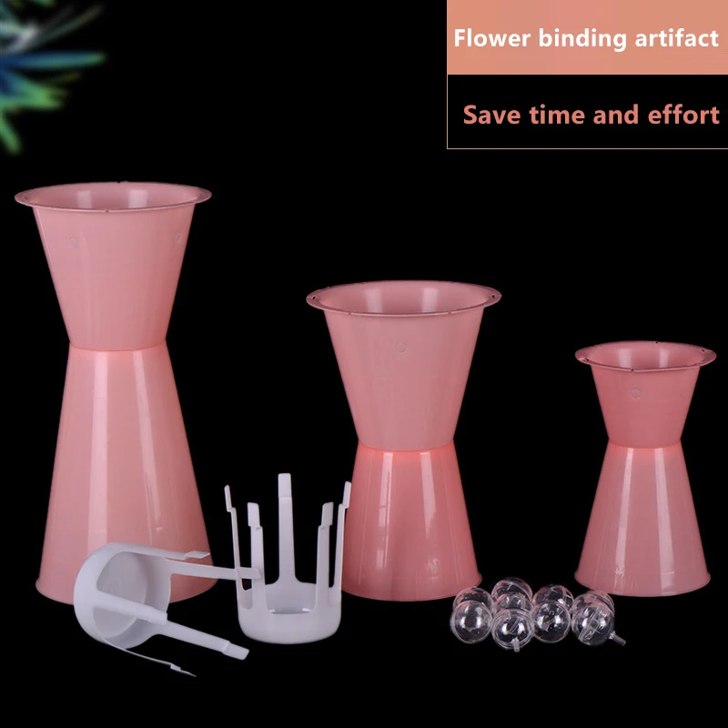 New 1 Piece Quick Package Floral Materials Flower Shop Package Flower Arrangement Bucket Arrow Bucket Container