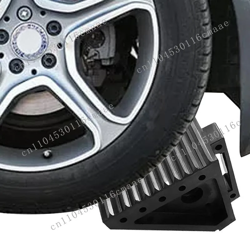 

NEW RV Wheel Chock High Duty Wheel Chock With Anti-Slip Bottom Tire Stopper With Handle For Cars Trucks Motorcycles RVs