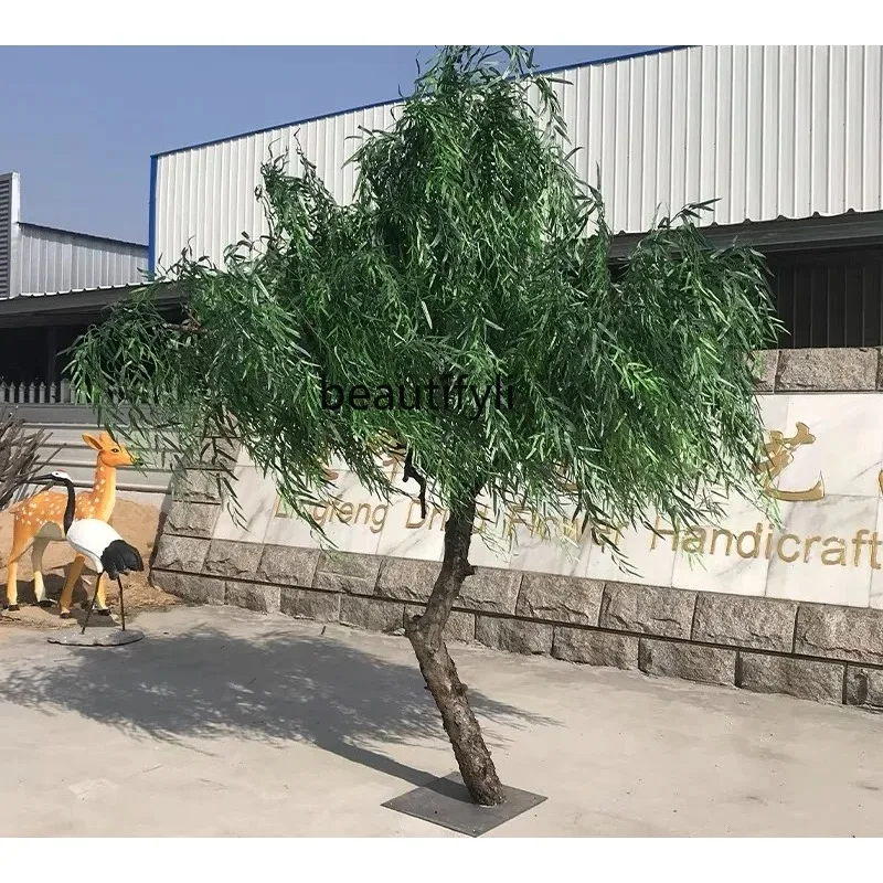 A85 محاكاة الصفصاف بارك يبكي الصفصاف وهمية الفيلم والتلفزيون المرحلة الدعائم النمذجة فندق قاعة مجموعة غرفة المعيشة المشهد Tre