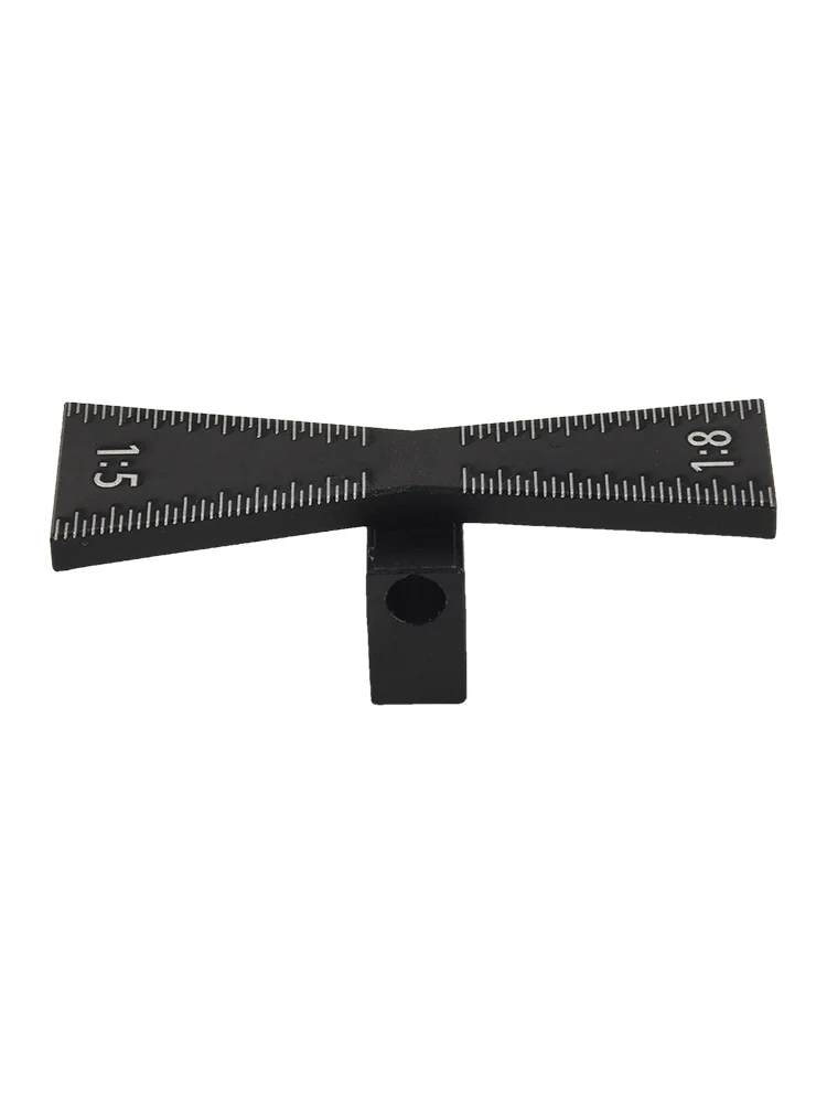 Accessory Useful Dovetail Marker Alloy steel Equipment Woodworking Workshop 64x18mm Black Guide Honing Jig Router