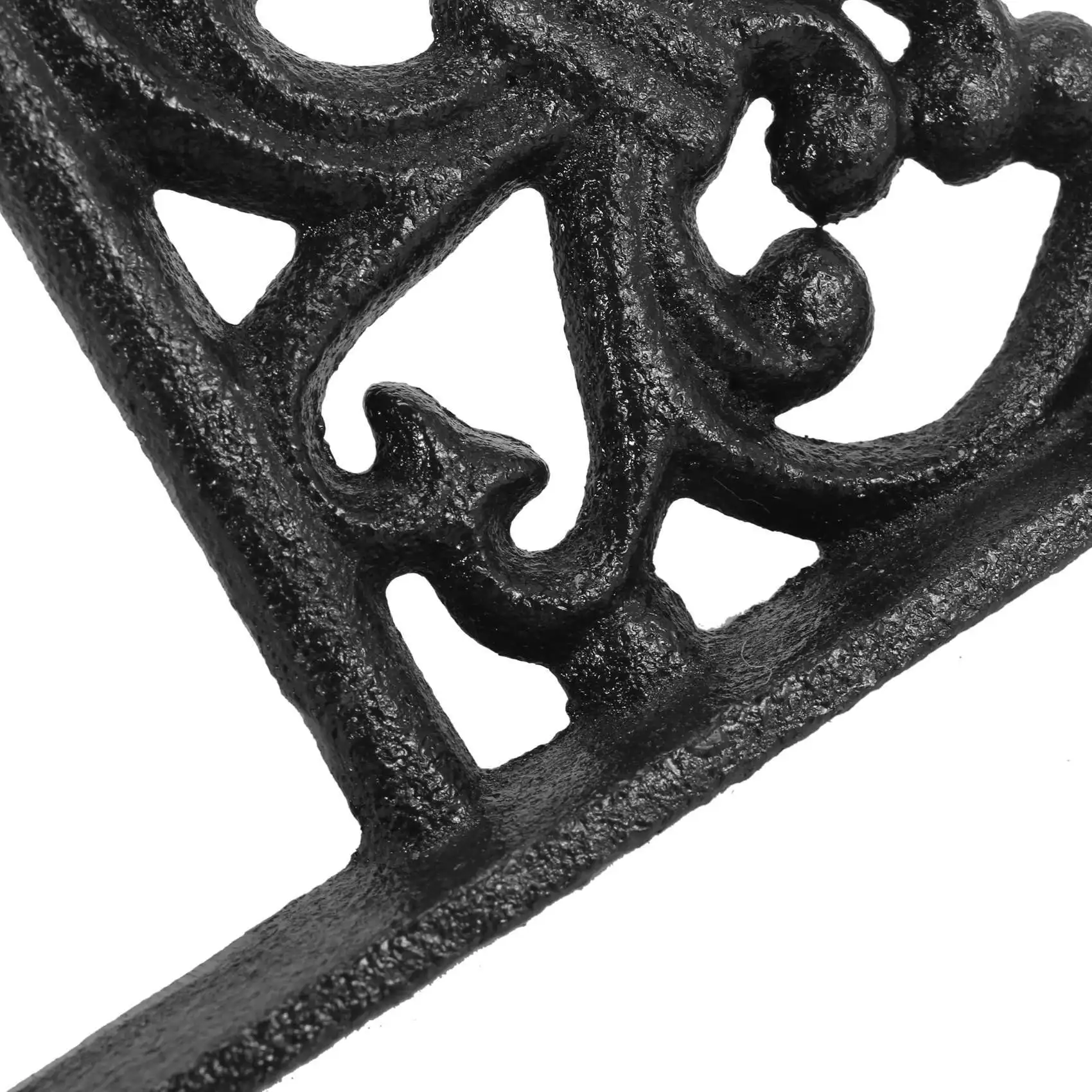 Y50A-2X Cast Iron Hanger Wrought Iron Garden Hook Flower Pots Basket Wall Hanger Bracket With Expansion Screw