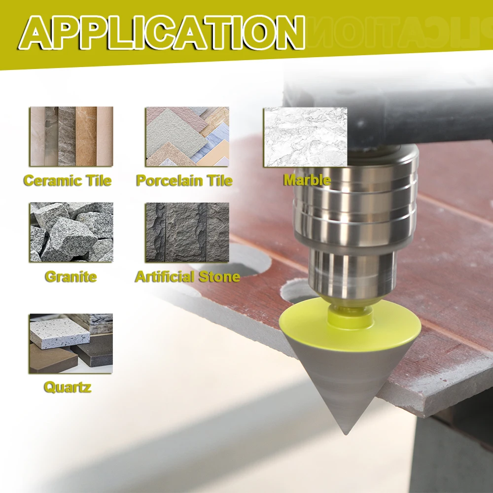 Рисунок 6 - SANLEETEK Алмазная фреза с шестигранным хвостовиком