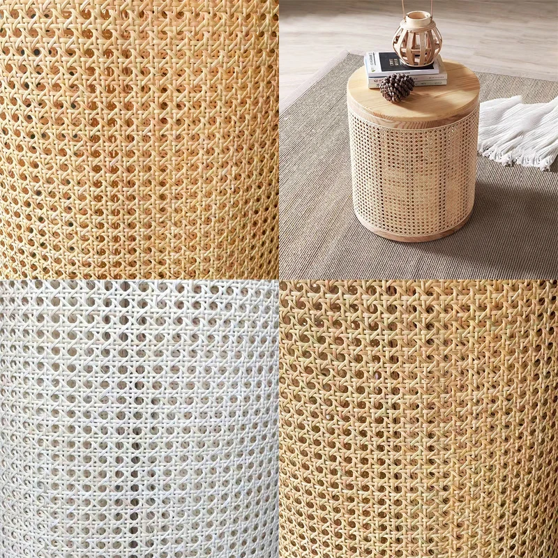 40-55CM Width 0.3-5M Length Natural Real Rattan Webbing Indonesian Rattan Roll Wall Decoration Chair Furniture Repair Material