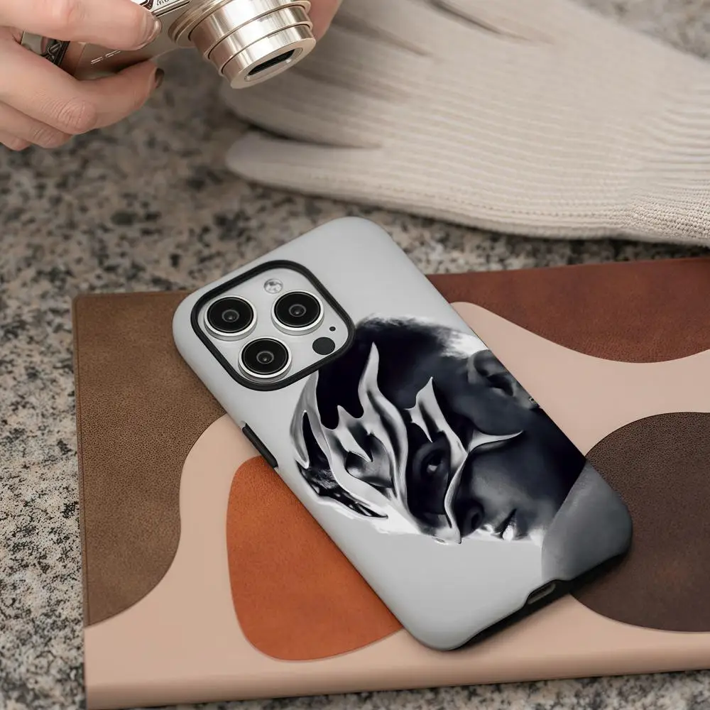 حافظة هاتف J San Jorge المعاد تدويره لهاتف آيفون 17 16 15 14 13 12 Pro Max Plus لامعة عالية الدقة ذات طبقة مزدوجة غلاف صلب سائل