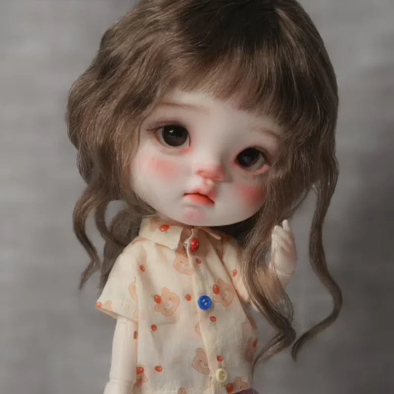 Nuova bambola BJD 1/6 grande testa ragazza carina qianqian yuanbao giocattolo in resina di alta qualità regalo di compleanno bambole in offerte articolate