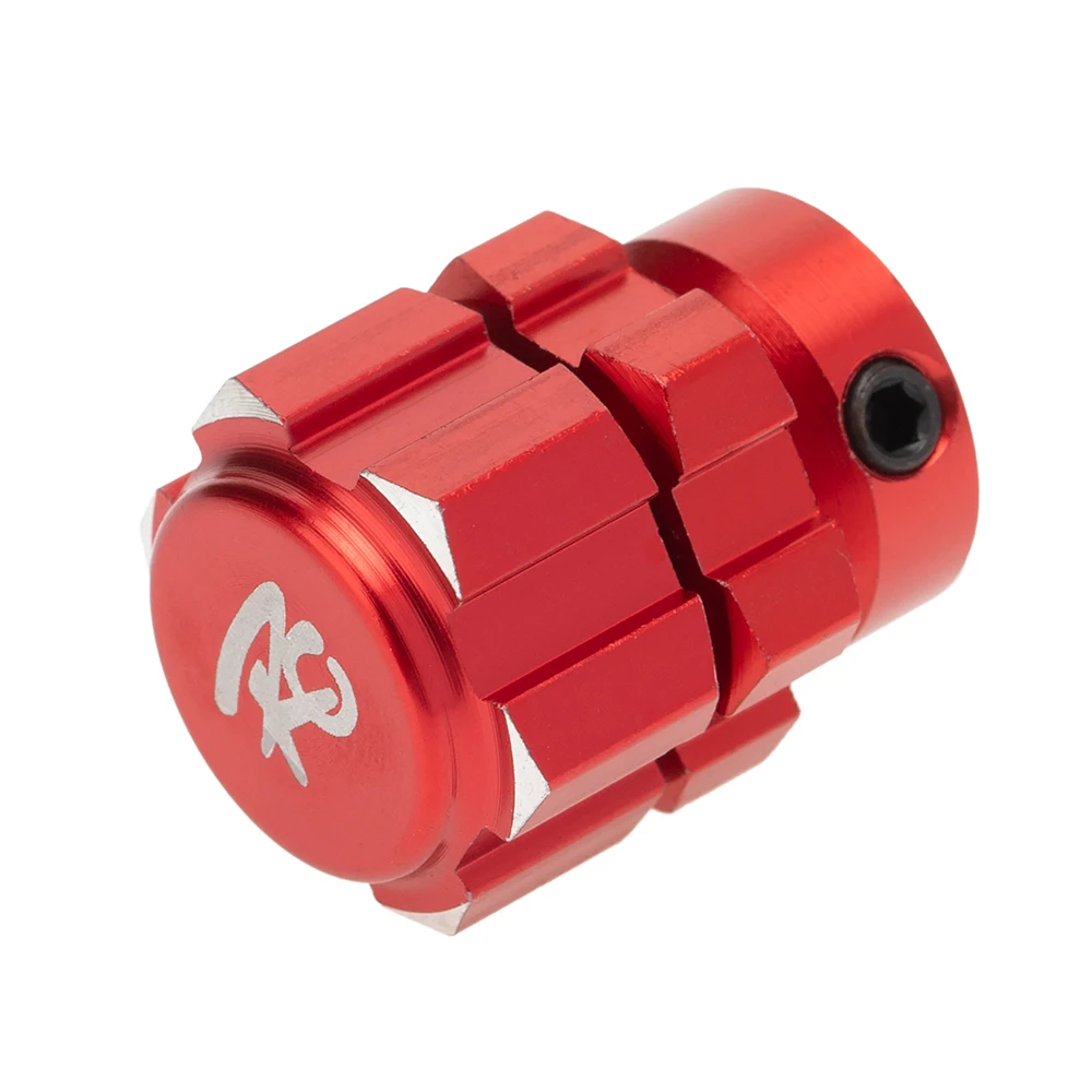 RISE-4Pcs 17Mm Hex Nuts Adapter Splined Wheel Hubs Extension