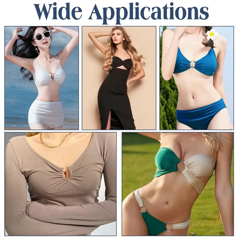 

B98A-сплав U-образной формы с кольцевой пряжкой, зажимы для бикини, 8-комп. металлические крючки для ремешков для подключения застежки бикини