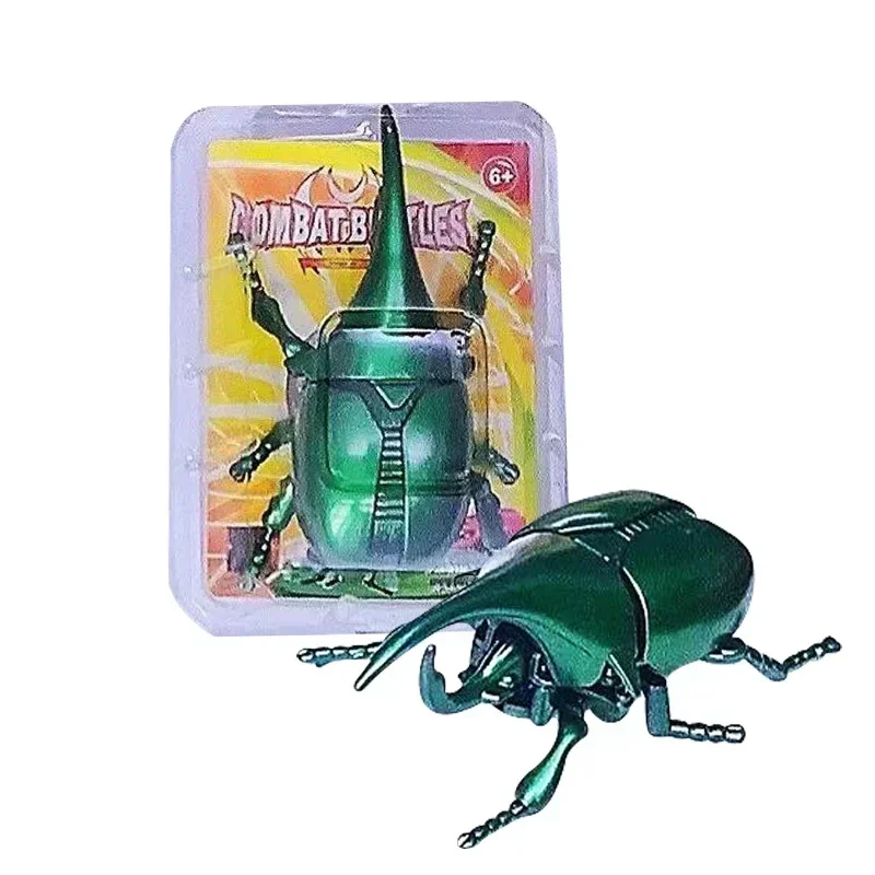 Kids Toys Wind Up Toy Unicorn Beetle Toy Children Simulation Boy Baby Winding Crawling Insect Toy Educational Enlightenment Gift