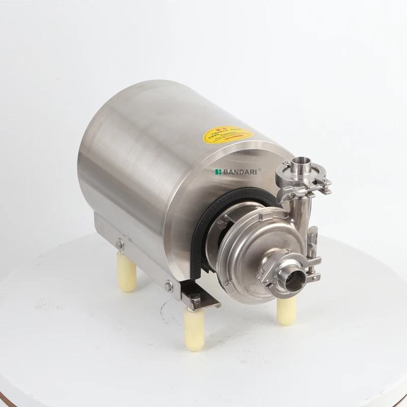 Stainless Steel Electric Beverage Pump Sanitary Grade Wort Food Pump Explosion-proof Self-priming Canister Wine Pump Centrifugal