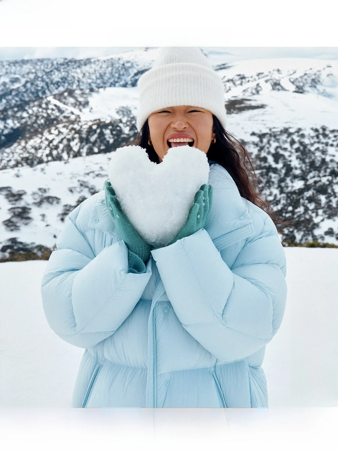 

Czech White Goose down Puffer Jacket Bread Style Mid-Length Men's Coat Lightweight Snow Proof Commute Fashion Nylon Fabric