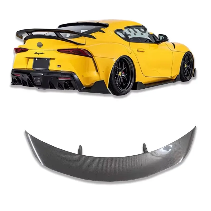 

For Toyota A90 GR Supra Carbon Fiber Body Kit Rear Spoiler Rear Diffuser AIMGAIN Edition
