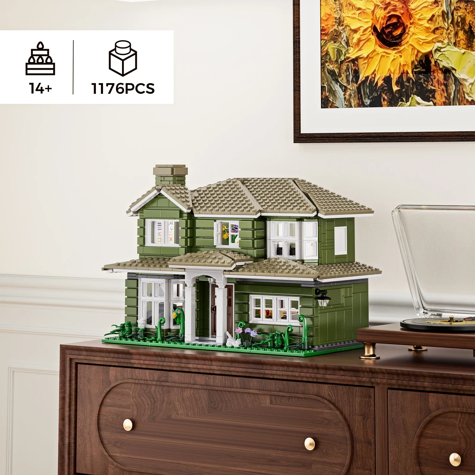 Modern House Building Blocks ชุด WARM Family Comedy TV Sitcoms Dunphy's House อิฐของเล่นแฟนเด็กชายและ Grils ของขวัญ