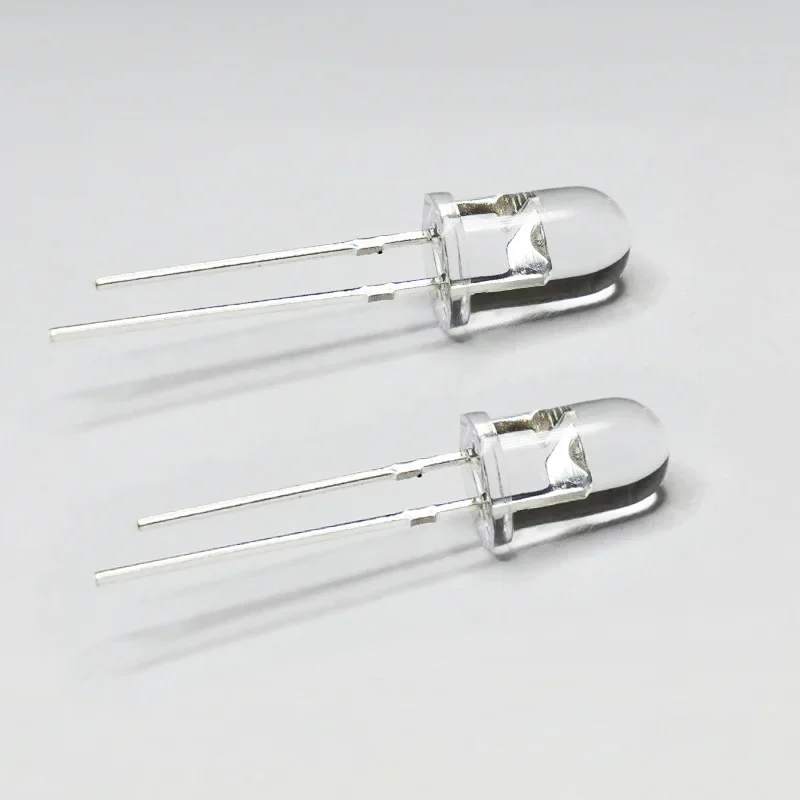 LED-Diode, 12 V, rund, 5 mm, Dioden emittierende Glühbirnenmodule, superhell, wasserklar, grün, rot, weiß, gelb, blau, für Taschenlampe