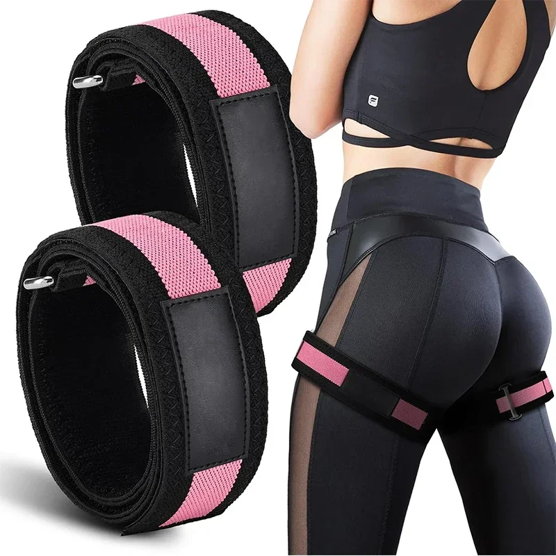 Verstellbare Po- und Hüfttrainingsbänder für Frauen, BFR-Gurte, Widerstandsbänder für Kniebeugen, Po- und Beinformung, Fitness- und Heimtraining