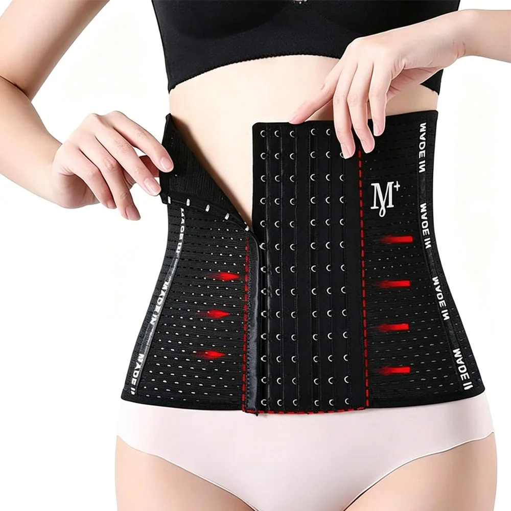 Atmungsaktive Taillenformer-Shapewear für Frauen – Bauchkontroll-Korsett-Top, postpartaler Body Shaper für den täglichen Gebrauch